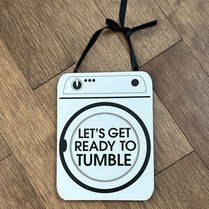 Let’s get ready to tumble Laundry Room Decor